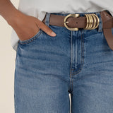 Ashley High Rise Slouchy Barrel Straight