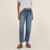 Ashley High Rise Slouchy Barrel Straight