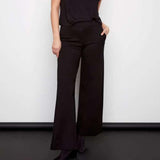 Audrey Solid Ponte Wide Leg Pant