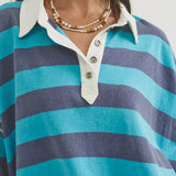 WTF Auggie Oversized Polo Tee