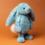 Bashful Luxe Azure Bunny