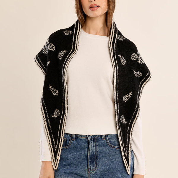 Molly Bracken Paisley Triangle Scarf