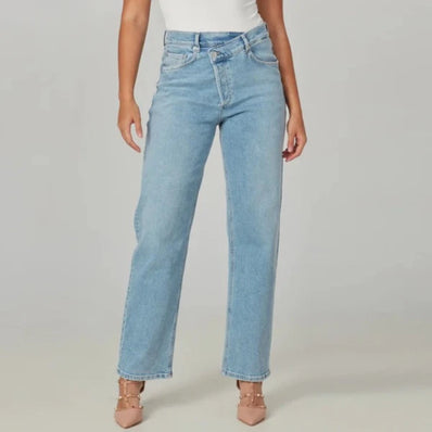 Baker High Rise Crossover Jeans