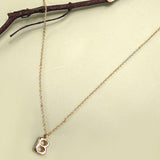 Balloon Bubble Initial Necklace