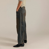 Good Luck Mid Rise Barrel Jeans
