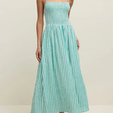Bayside Striped Maxi Dress