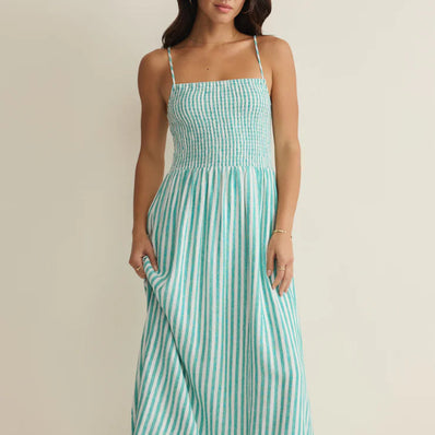 Bayside Striped Maxi Dress