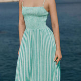 Bayside Striped Maxi Dress