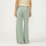 Wide Leg Drawstring Beach Jeans