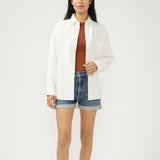 Relaxed Button-Up Beach Shirt