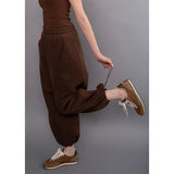 Beata Fleece Barrel Pant