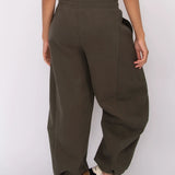 Beata Fleece Barrel Pant