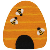 Bumblebee Felt Wool trivet