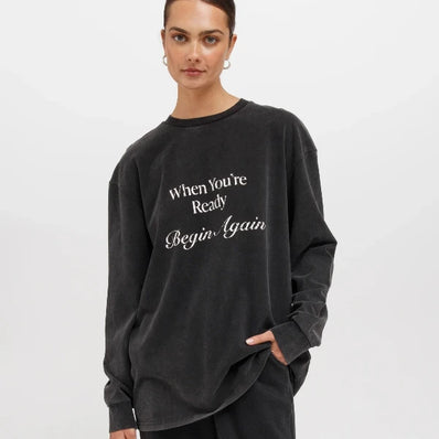Begin Again Boxy Long Sleeve