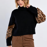 Becky Leopard Sweater
