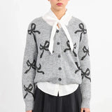 Blingy Bows Cardigan
