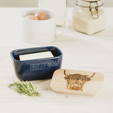 Butter Dish - Highland Cow