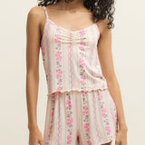 Vanity Boudoir Floral Cami