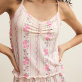Vanity Boudoir Floral Cami