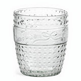 Bows & Dots Drinking Glass