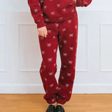 All Over Bow Best Friend Jogger