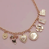 Bow Love Charm Necklace