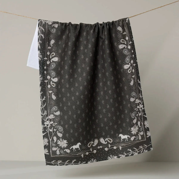 Geometry Western Kitchen Tea Towel