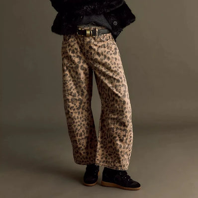 Good Luck Mid Rise Barrel Jeans