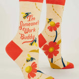 Someone's Work Buddy Crew Socks