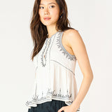 Vicky Embroidered Top