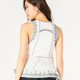 Vicky Embroidered Top