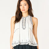 Vicky Embroidered Top