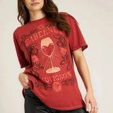 Cabernet Relaxed Tee