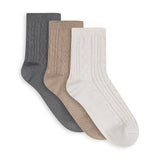 Cable Crew Socks