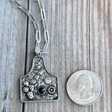 Cactus Scenery Eartag Necklace