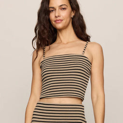 Caffari Stripe Tube Top