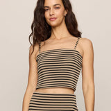 Caffari Stripe Tube Top