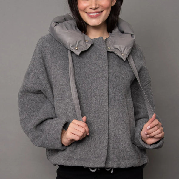 Cali Melton Jacket w Detachable Hood