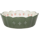 Camellia Large 8" Stamped Bowl