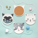 Cats Meow Soak Up Coasters Set/4