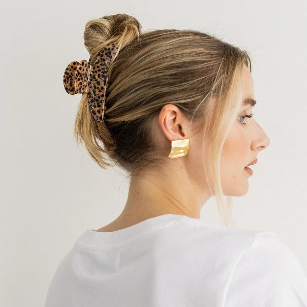 Leopard Claw Clip