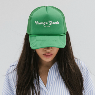 Vintage Goods Foam Trucker Hat