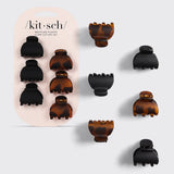 Recycled Plastic Claw Clips 6pc - X Small