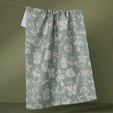 Geometry Winter Kitchen Tea Towel