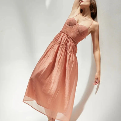 Lucy Tencel Blend Midi Dress