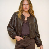 Short Crinkle Jacket
