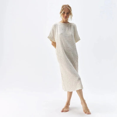 Crinkle Balloon Dress