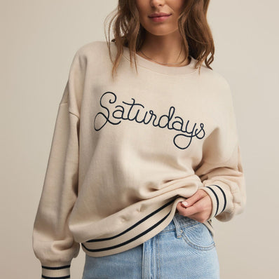 Oversized Saturdays Sweatshirt