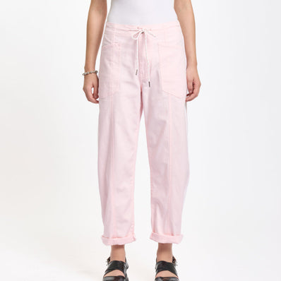 Villa Drawstring Barrel Leg Jean