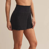 Dawn Smocked Rib Short